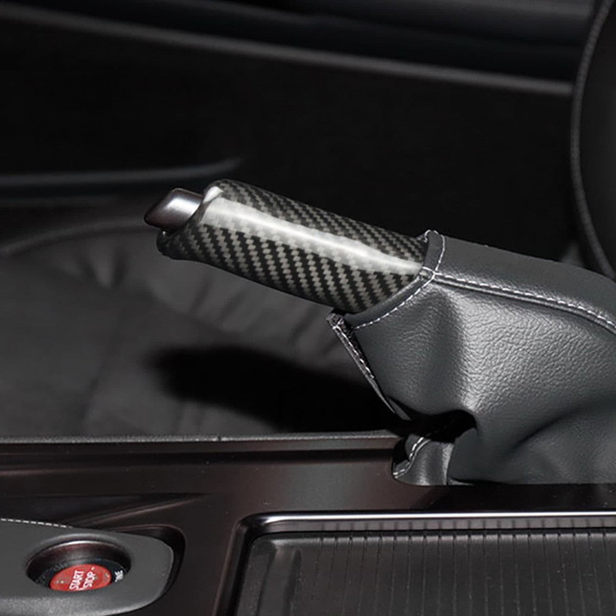 Nissan GT-R R35 Carbon Fiber Handbrake Trim Cover