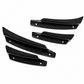 Chevrolet Corvette C7 Carbon Fiber Front Bumper Canards (4-Piece Set)