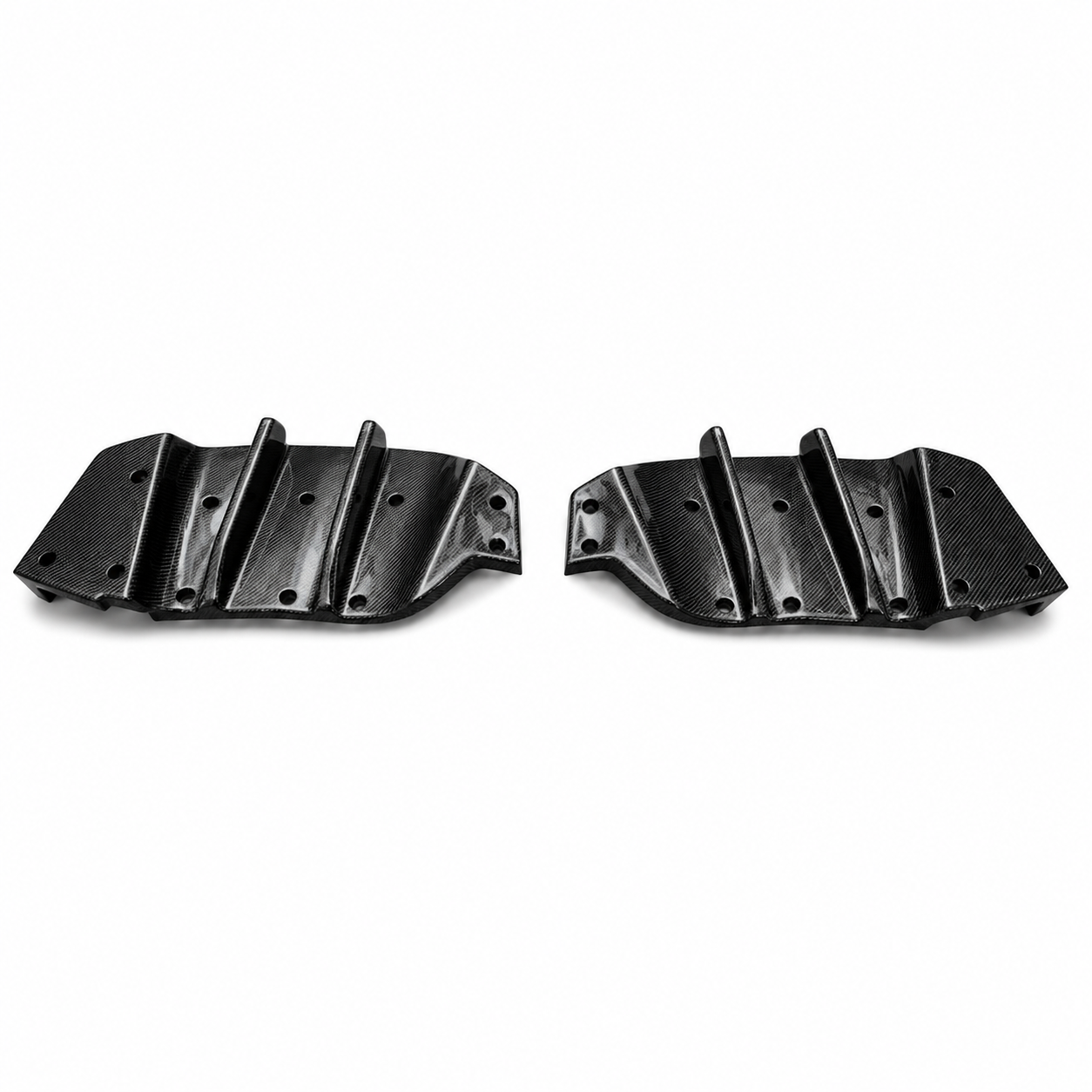 Corvette C7 Carbon Fiber Rear Bumper Fins