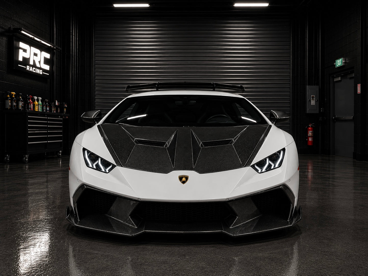 Lamborghini Huracan LP610 / LP580 / Evo - Full EVO Style Carbon Fiber Body Kit