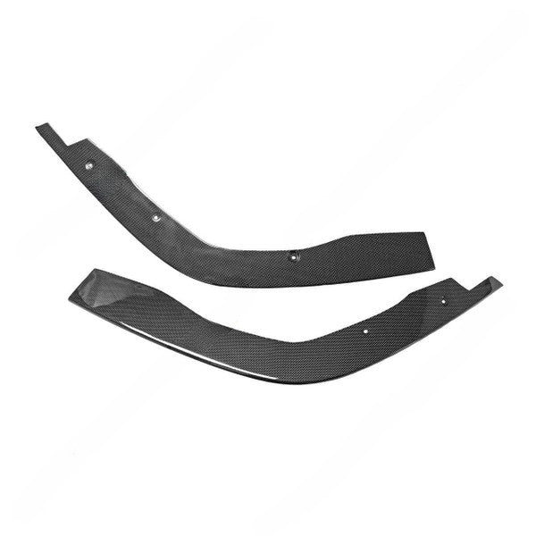Ferrari F8 Tributo Carbon Fiber Front Bumper Splitters