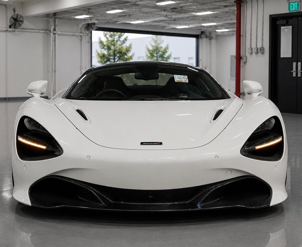 McLaren 720S – Carbon Fiber Front Bumper Replacement Trim