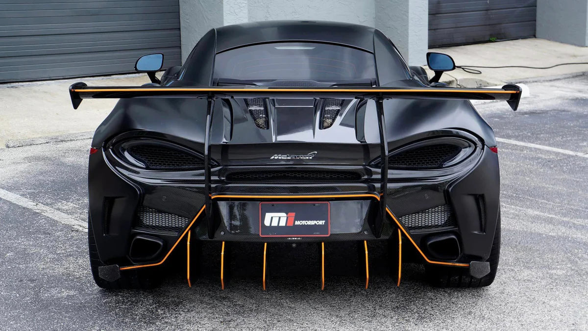 McLaren 540C / 570S GTR Style Carbon Fiber Rear Wing