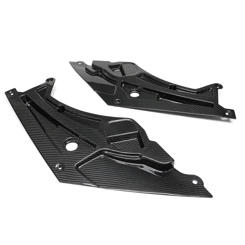 BMW G80 M3 / G82 M4 Carbon Fiber Engine Bay Headlight Cover Set