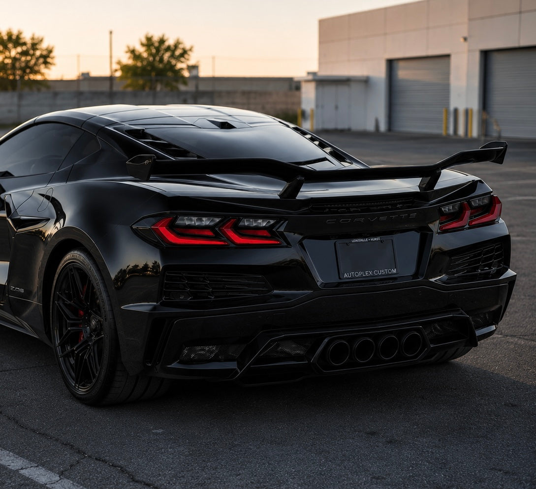 Corvette C8 ZR1 Style Carbon Fiber Wing – Stingray / Z06 / E-Ray