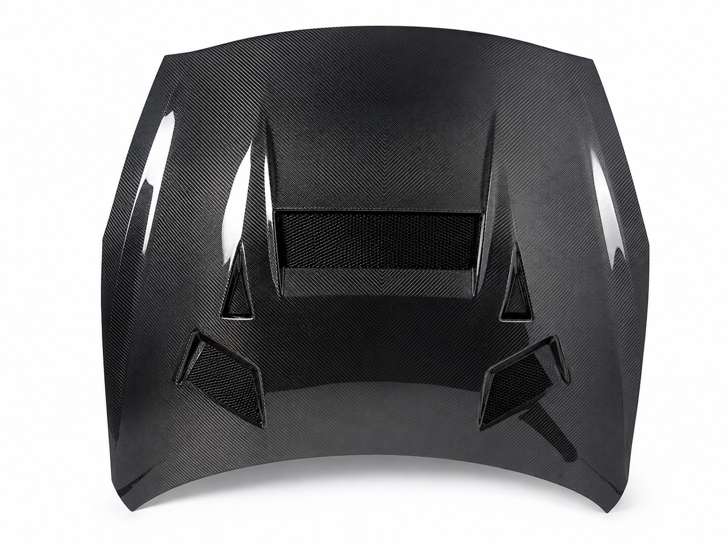 2008-2015 Nissan GT-R R35 - V-Style Carbon Fiber Cooling Hood