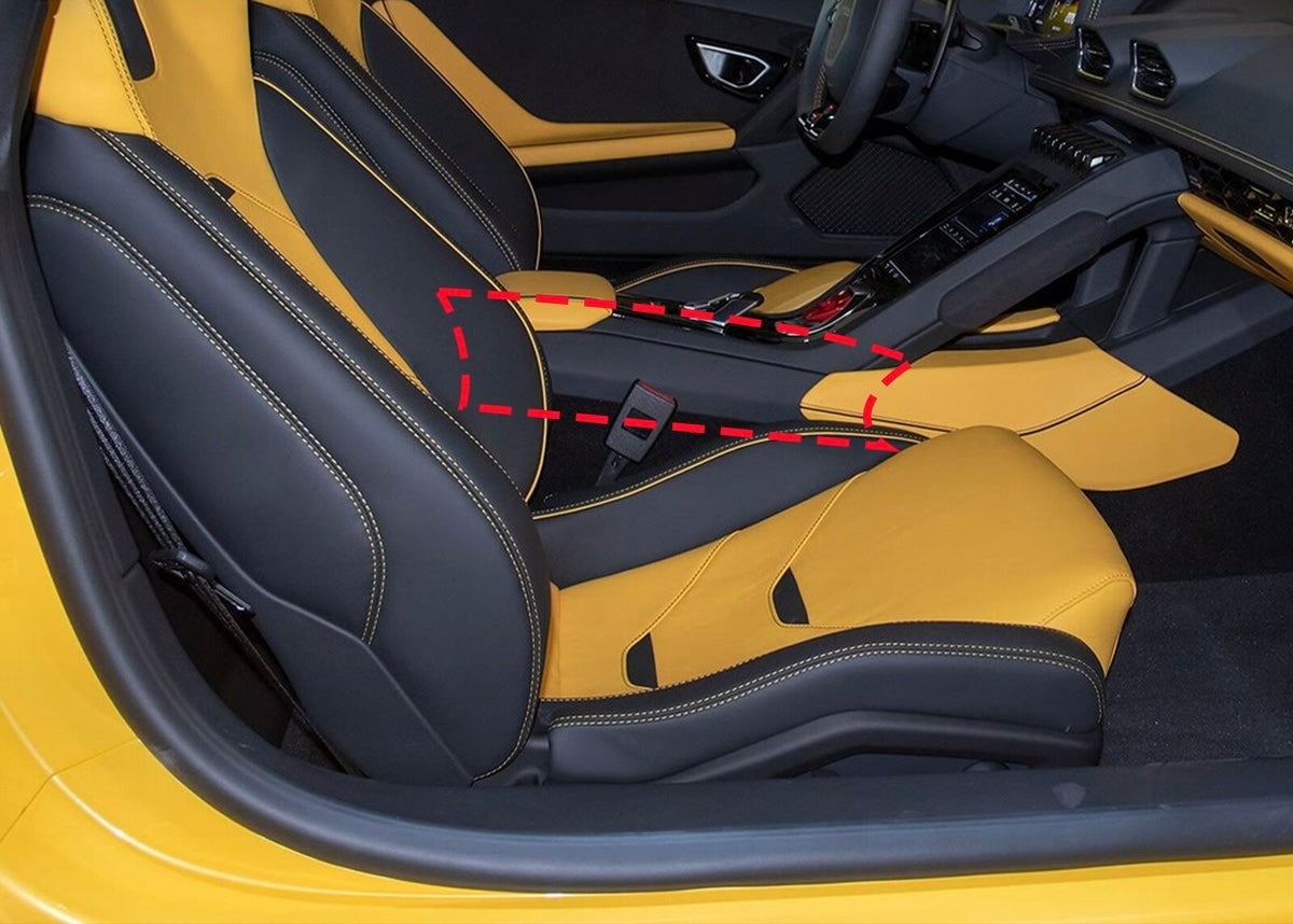 Lamborghini Huracan Carbon Fiber Center Console Side Trim