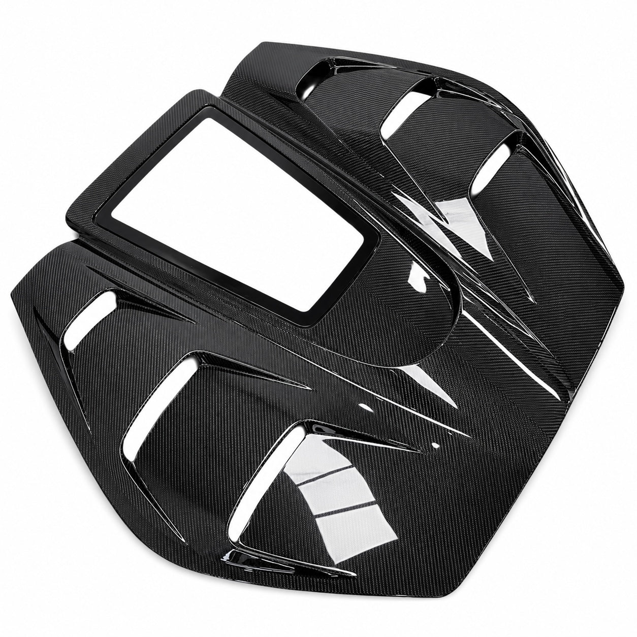 Ferrari 296 GTB BFA Style Carbon Fiber Rear Engine Cover