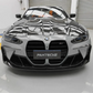PAKTECHZ CARBON FIBER FRONT BUMPER TRIM - BMW G80 M3 | G82 M4 - Exotics Carbon Design