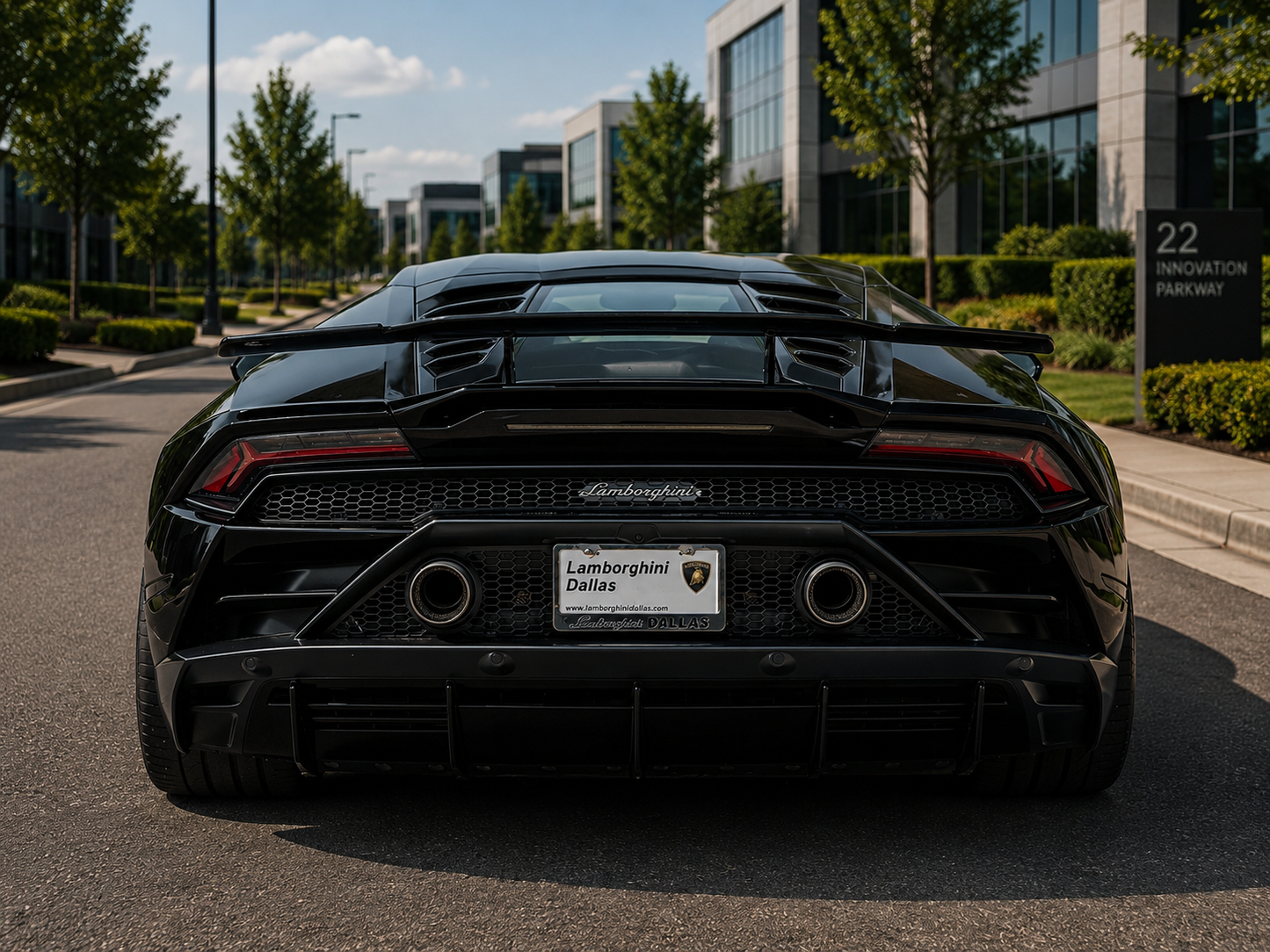 Lamborghini Huracán LP580 / LP610 / EVO - Track Inspired Carbon Fiber Race Spoiler
