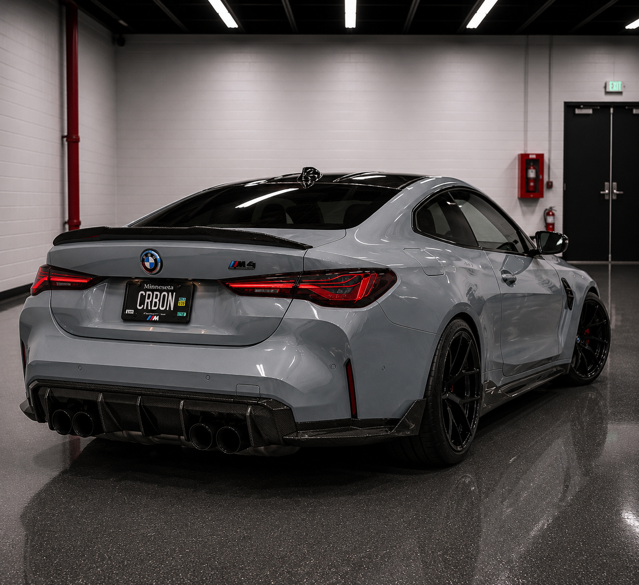BMW G82 M4 Carbon Fiber Rear Spoiler