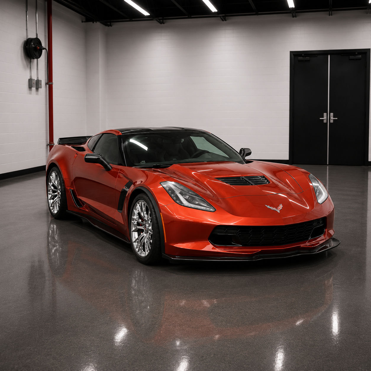 Chevrolet Corvette C7 Z06 Carbon Fiber Track Pack Aero Kit – Version 2