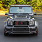 Mercedes G500 / G550 W464 – BRABUS Rocket 900 Style Carbon Fiber Body Kit - Exotics Carbon Design