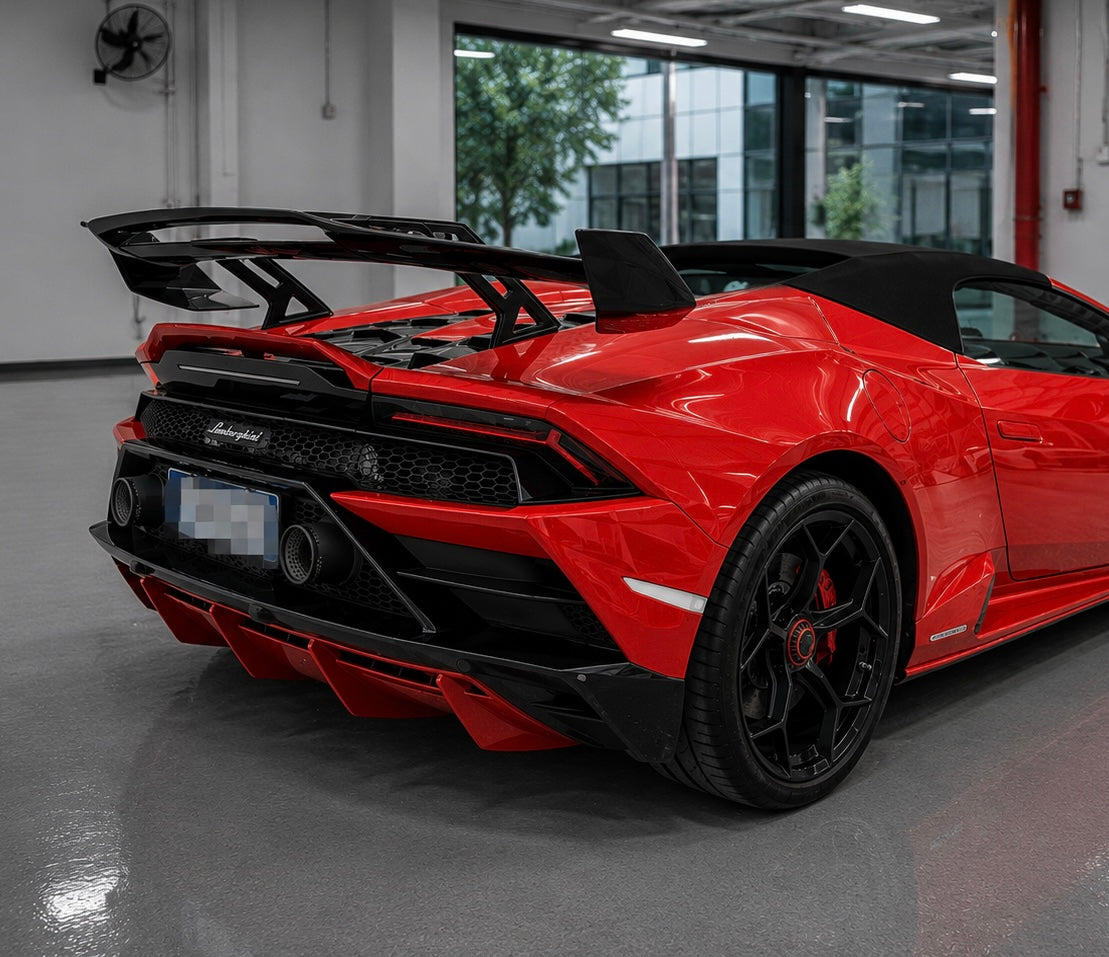 Lamborghini Huracan EVO - Dry Carbon Fiber STO Style Wing