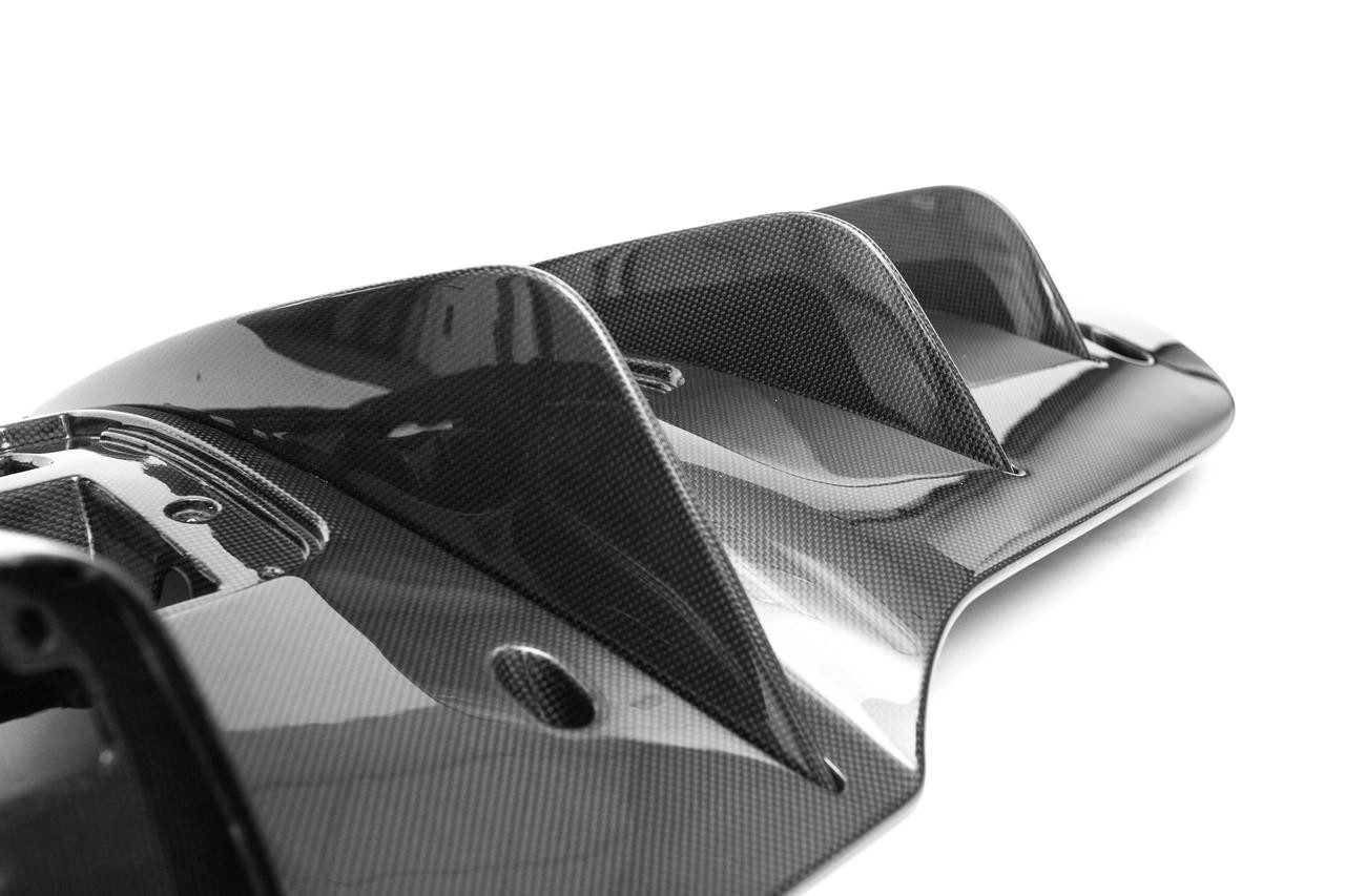 Ferrari 488 GTB - Exotic Design Carbon Fiber Rear Diffuser