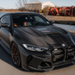 BMW G80 M3/ G82 M4 - Carbon Fiber Vented Engine Show Front Hood