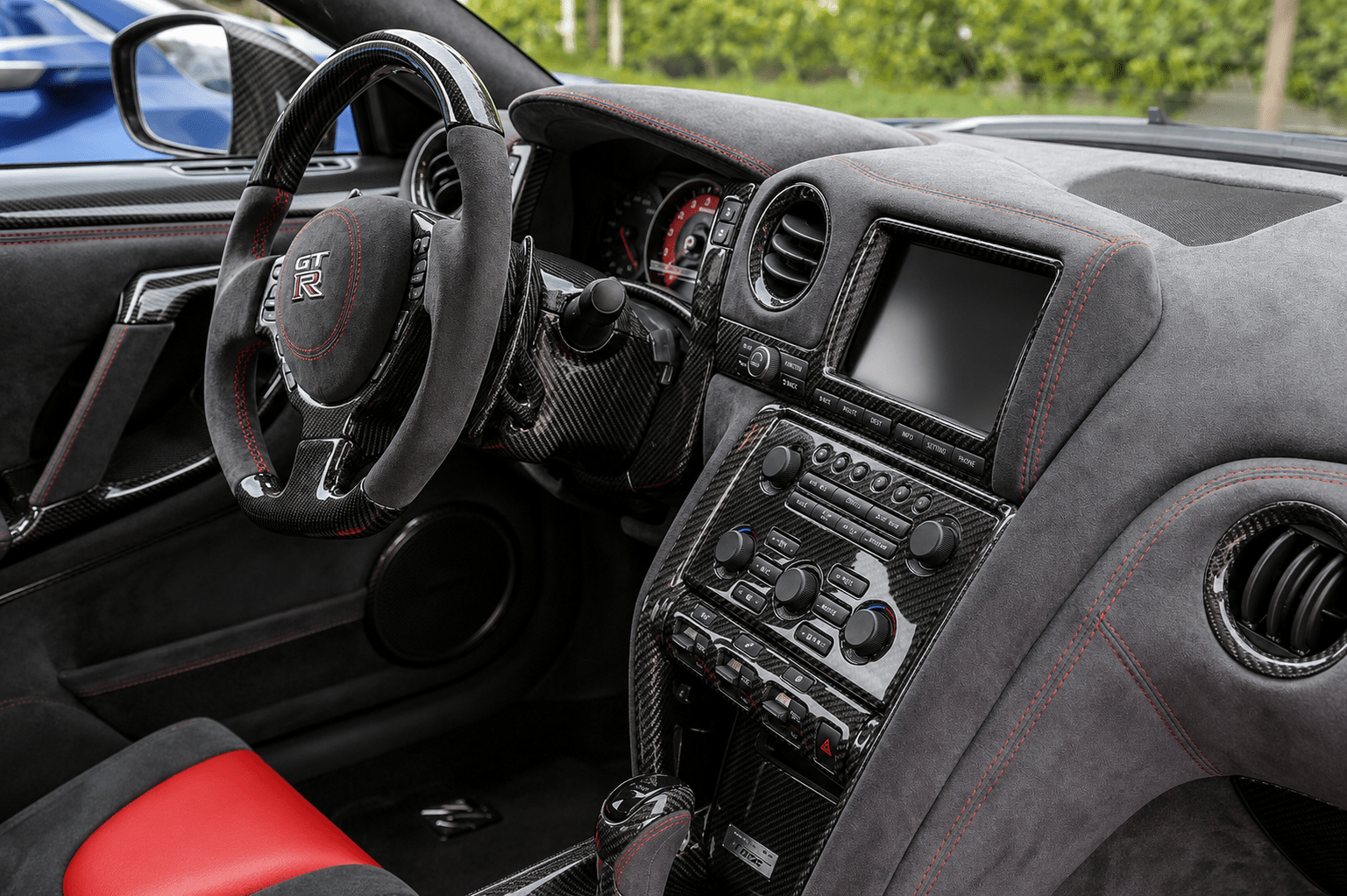 2008-2016 Nissan GT-R R35 Carbon Fiber Interior Trim Set - Exotics Carbon Design
