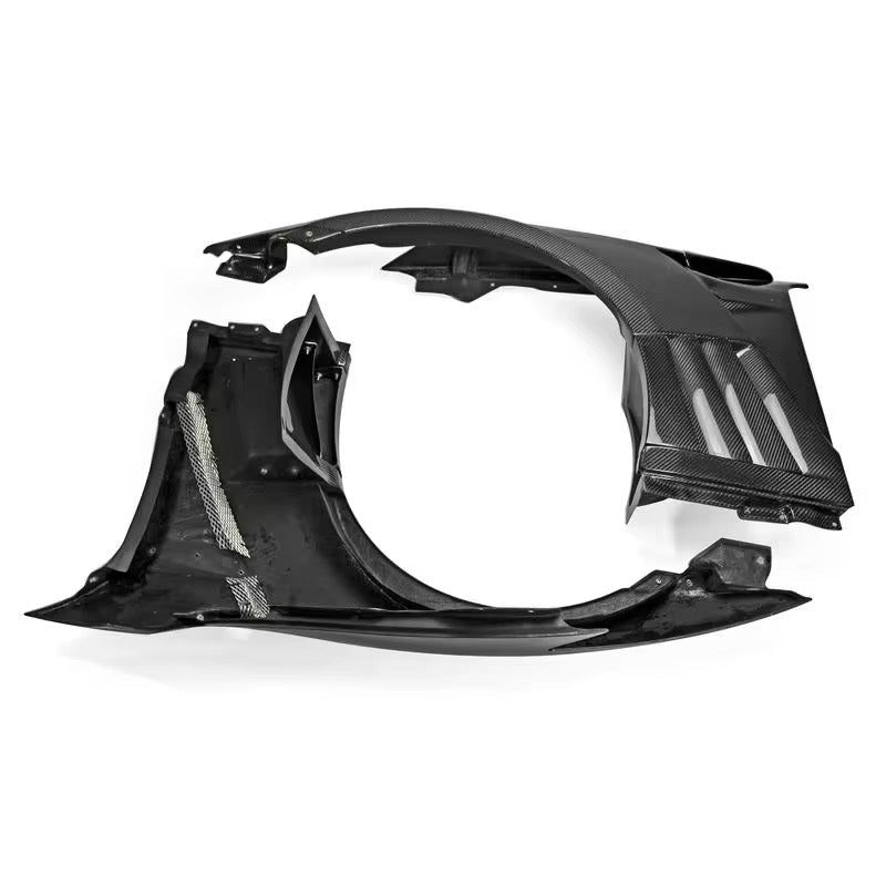 2008-2016 Nissan GT-R R35 IMP Style Carbon Fiber Front Fenders - Exotics Carbon Design