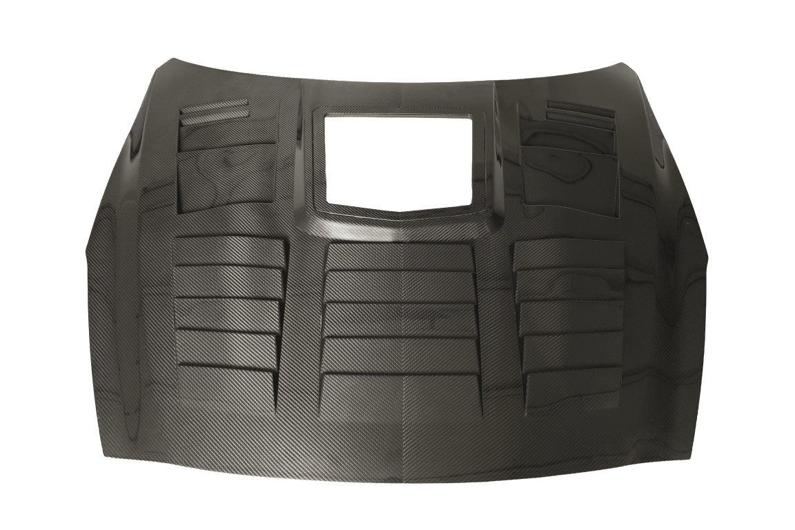 2008-2016 Nissan GT-R R35 - IMP Style Carbon Fiber Hood - Exotics Carbon Design