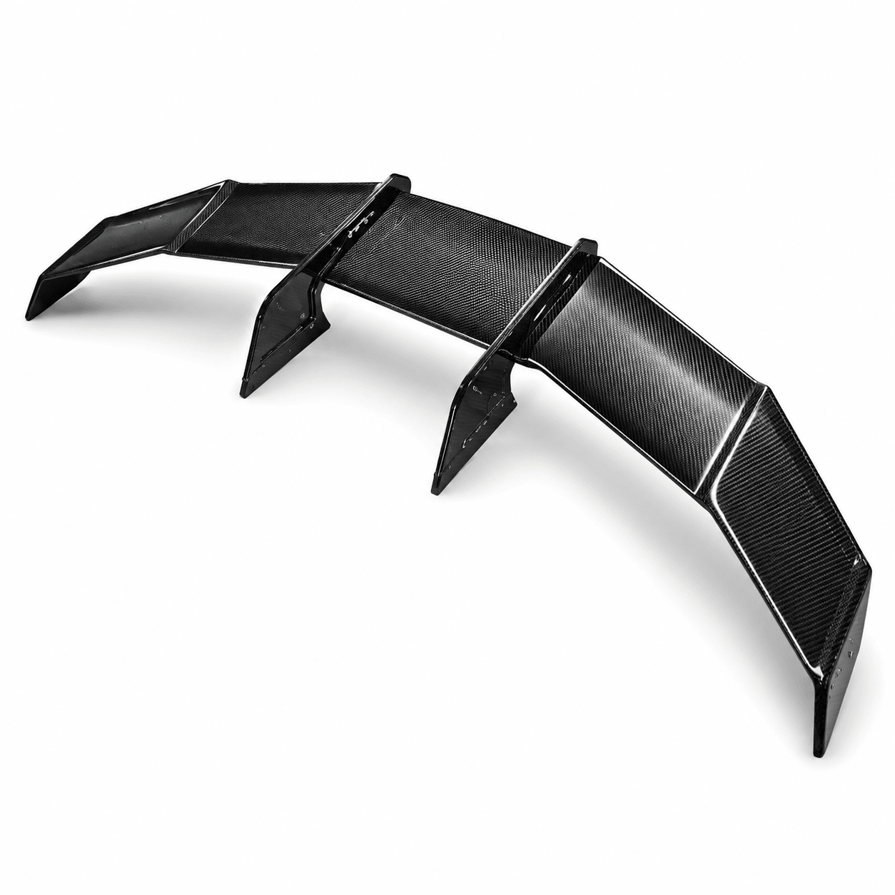 2008-2017 Nissan GT-R R35 Kuhl Style Carbon Fiber Rear Race Wing - Exotics Carbon Design