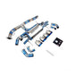 (2009-2016) Nissan GT-R R35 - Full Titanium Exhaust Muffler + Tips - Exotics Carbon Design