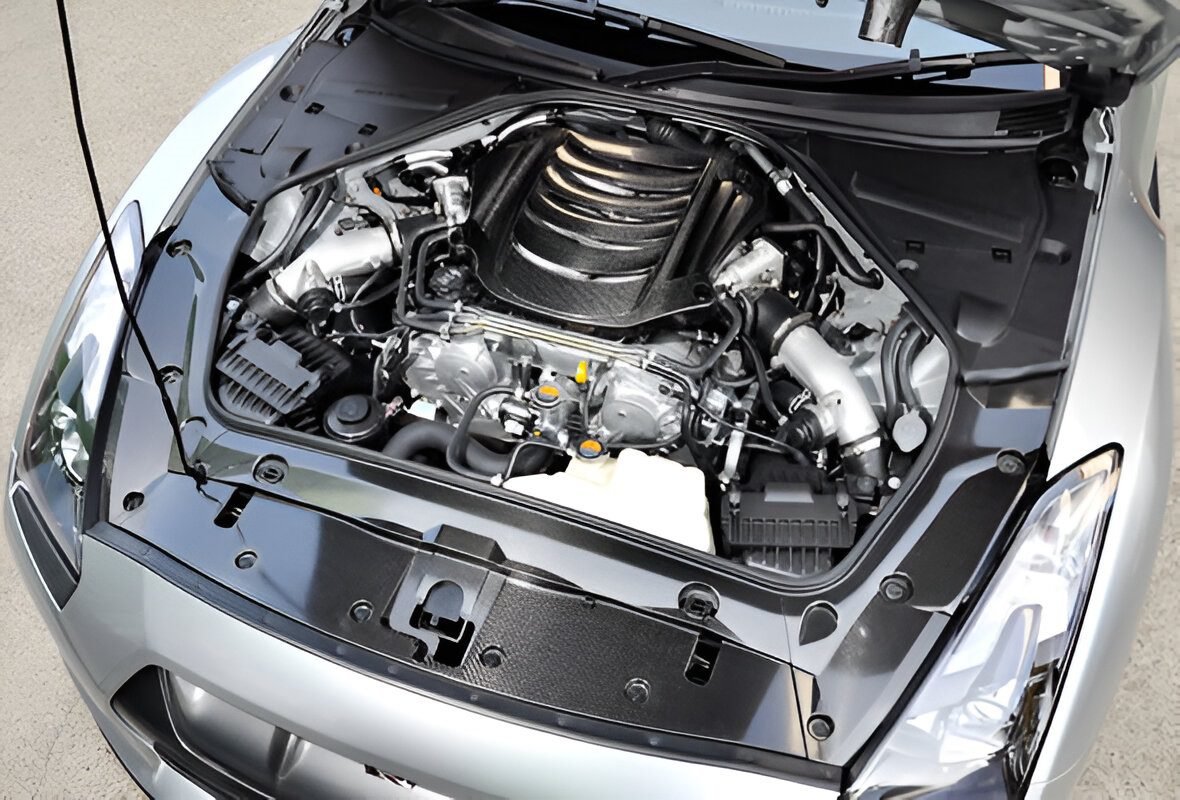 2009-2022 Nissan GT-R R35 Carbon Fiber Engine Bay Shrouds - Exotics Carbon Design