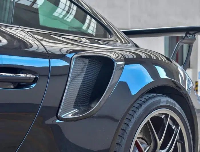 2013–2019 Porsche 911 (991) Turbo Carbon Fiber Side Air Vents - Exotics Carbon Design