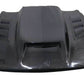 2015–2017 Ford Mustang - Saleen Style Vented Carbon Fiber Front Hood - Exotics Carbon Design