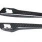 2015-2023 Nissan GT-R R35 DBA/EBA Carbon Fiber Fender Logo Covers - Exotics Carbon Design