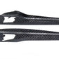 2015-2023 Nissan GT-R R35 DBA/EBA Carbon Fiber Fender Logo Covers - Exotics Carbon Design