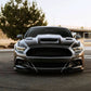 2015–2017 Ford Mustang - Saleen Style Vented Carbon Fiber Front Hood - Exotics Carbon Design