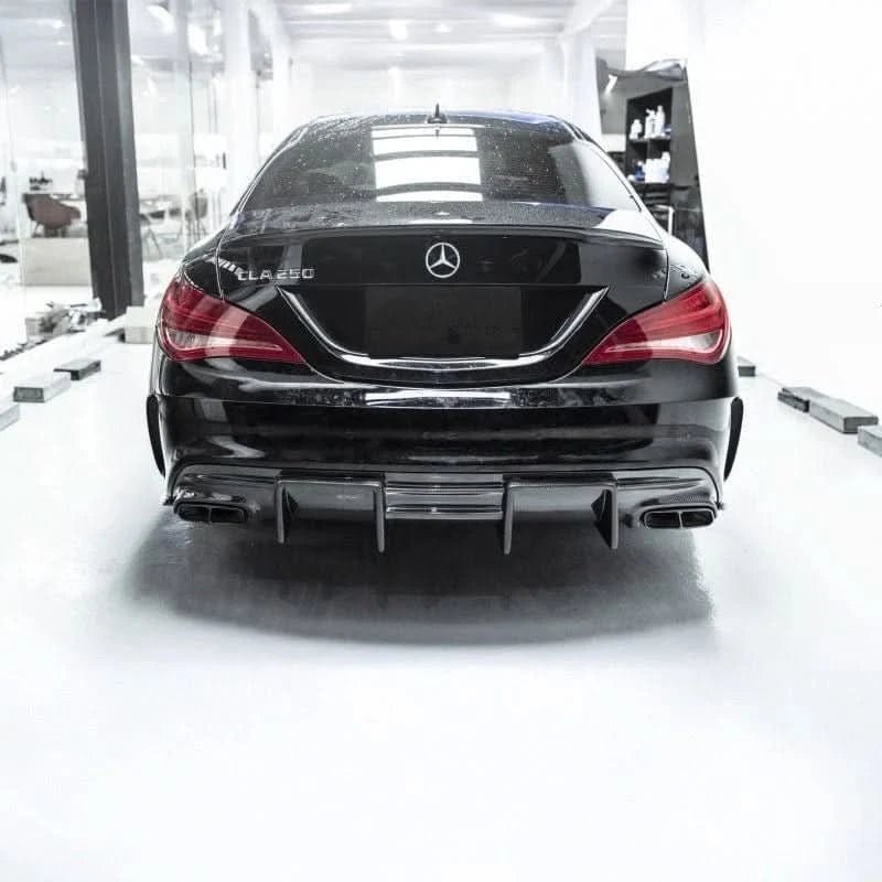 (2016 - 2019) Mercedes Benz CLA - Carbon Fiber Rear Diffuser - Exotics Carbon Design