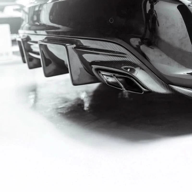(2016 - 2019) Mercedes Benz CLA - Carbon Fiber Rear Diffuser - Exotics Carbon Design