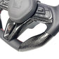 (2017 - 2021) Nissan GTR - Carbon Fiber With Leather Steering Wheel - Exotics Carbon Design