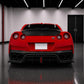 2017-2023 Nissan GT-R R35 IMP Style Carbon Fiber Rear Diffuser with LED Light - Exotics Carbon Design