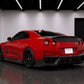 2017-2023 Nissan GT-R R35 IMP Style Carbon Fiber Rear Diffuser with LED Light - Exotics Carbon Design
