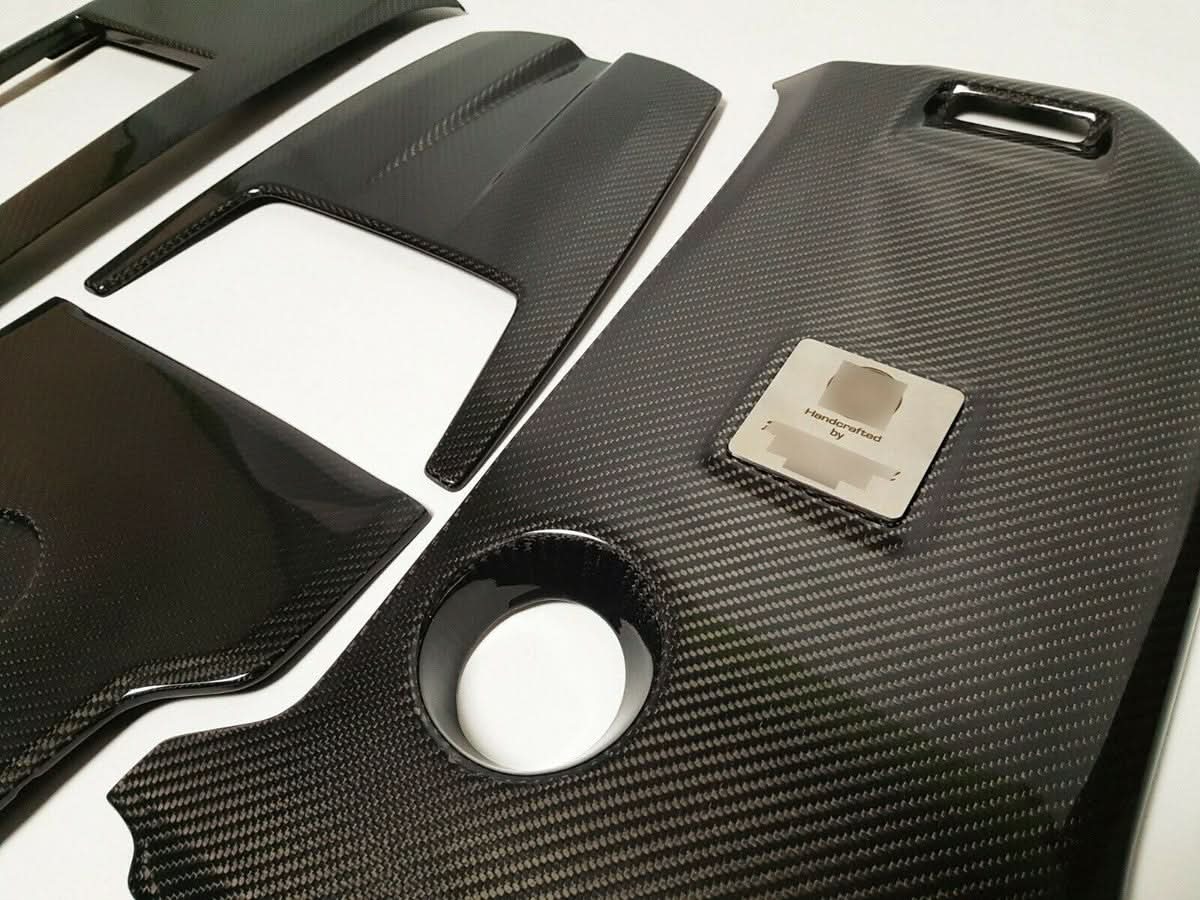 (2018+) Mercedes - Benz G - Class G63 AMG W463 / W464 – Carbon Fiber Engine Cover - Exotics Carbon Design