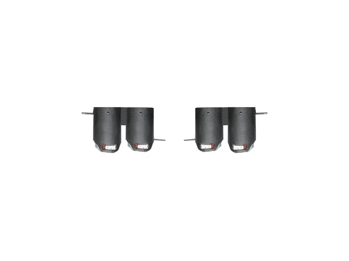 2018–2023 Ford Mustang S550 Custom Carbon Fiber Exhaust Tips - Exotics Carbon Design