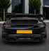 2019–2023 Porsche 911 (992) Turbo S Carbon Fiber Rear Diffuser with Splitters - Exotics Carbon Design