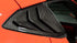 2020–2026 Chevrolet Corvette C8 Carbon Fiber Side Window Louvers - Exotics Carbon Design