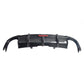 2020+ Audi RS5 – Carbon Fiber Rear Diffuser with LED - Exotics Carbon Design