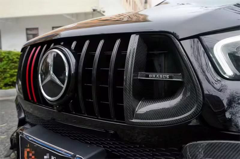 2020+ Mercedes - Benz GLE / GLE63 – Carbon Fiber Front Grille - Exotics Carbon Design