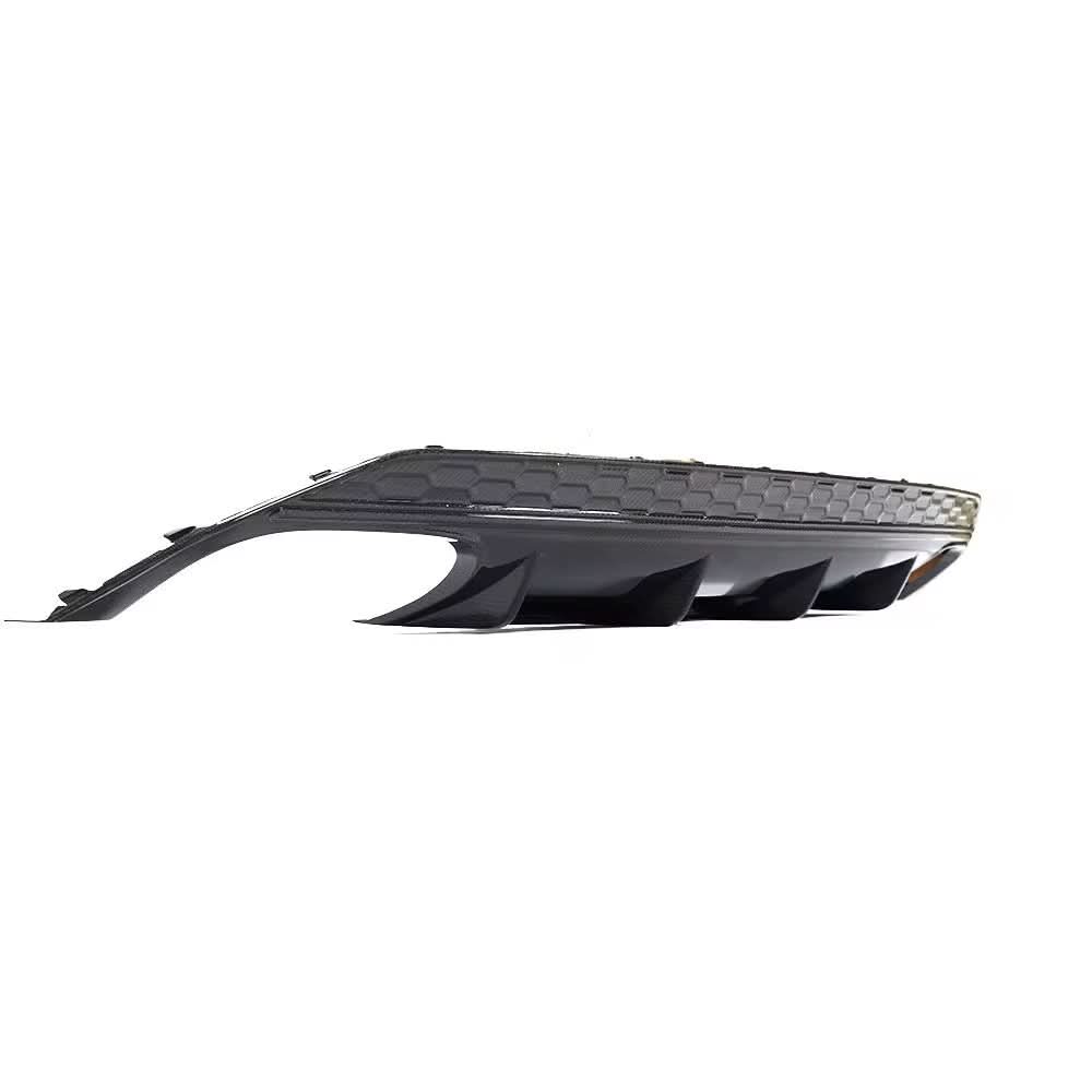 (2021+) Audi S3 / A3 S - Line – Carbon Fiber Rear Bumper Diffuser - Exotics Carbon Design