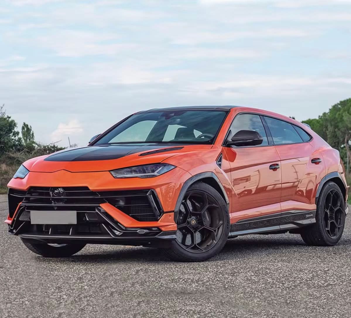 2023+ Lamborghini Urus S – NVT Style Carbon Fiber Body Kit - Exotics Carbon Design