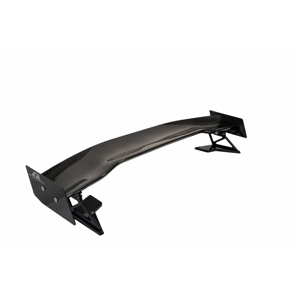 2024+ Ford Mustang - APR Style Carbon Fiber Adjustable Rear Wing - Exotics Carbon Design