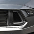 2024+ Ford Mustang EcoBoost Real Carbon Fiber Front Bumper Grill Trim Covers - Exotics Carbon Design