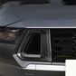 2024+ Ford Mustang EcoBoost Real Carbon Fiber Front Bumper Grill Trim Covers - Exotics Carbon Design