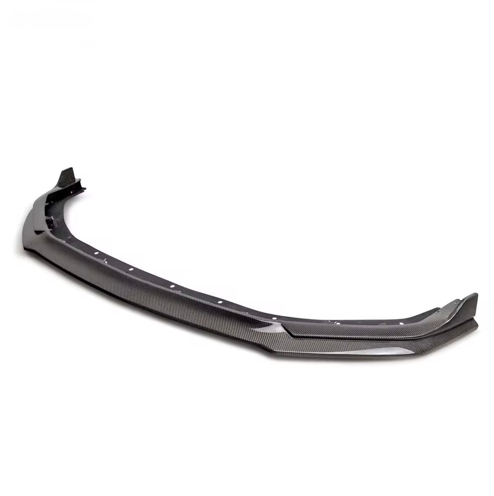 2024+ Ford Mustang GT & EcoBoost Real Carbon Fiber Front Lip Splitter Extension - Exotics Carbon Design