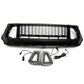 2024+ Ford Mustang - GT-Style Front Grille with Integrated LED Lights - Exotics Carbon Design