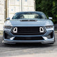 2024+ Ford Mustang - GT-Style Front Grille with Integrated LED Lights - Exotics Carbon Design